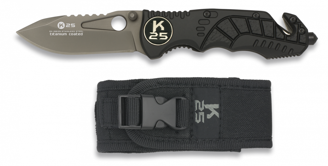 Σουγιάς K25 Tactical Pocket Knife. Blade: 6.7 Cm | Estiashop