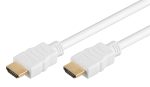 GOOBAY καλώδιο HDMI 2.0 61020 με Ethernet, 4K/60Hz, 18 Gbps, 2m, λευκό