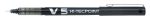 PILOT στυλό rollerball Hi-Tecpoint V5, 0.5μμ, μαύρο