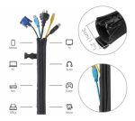 BRATECK κάλυμμα καλωδίων τύπου Flex Wrap CC15-1, με φερμουάρ, Φ30cm x1m - Image 4