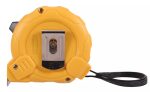 DELI μέτρο DL9010Y, με κλείδωμα & clip ζώνης, 10m/33ft x 25mm - Image 3