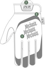 ΓΑΝΤΙΑ MECHANIX, Fastfit, Coyote, LG - Image 4