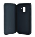 POWERTECH Θήκη Slim Leather για Samsung A5 2018, γκρι - Image 3