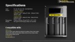 ΦΟΡΤΙΣΤΗΣ NITECORE Ci4, Τεσσάρων Θέσεων - Image 16