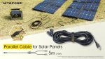 ΚΑΛΩΔΙΟ ΠΡΟΕΚΤΑΣΗΣ NITECORE για 2 Ηλιακα Πανελ , 5m parallel Cacle - Image 2