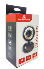 POWERTECH Web Camera PT-509 1.3MP, Plug & Play, μαύρη - Image 2
