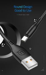 USAMS καλώδιο USB-C σε USB US-SJ267, 2A, 1m, μαύρο - Image 4