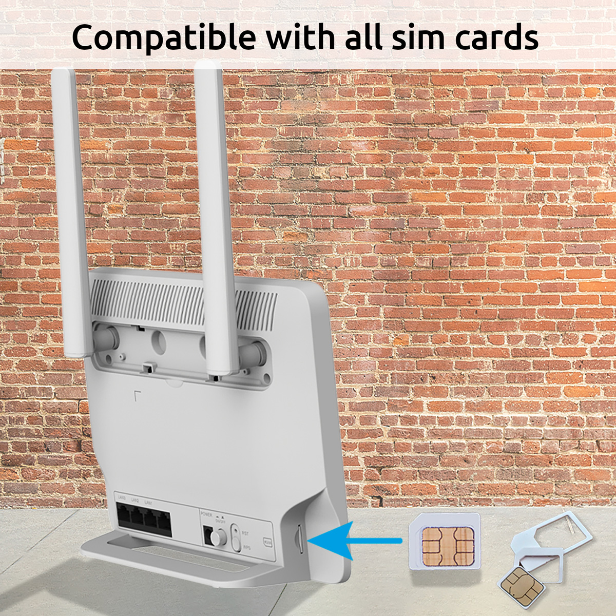 STRONG Router 4G+ROUTER1200, 4G LTE 300Mbps, WiFi 1200Mbps, LAN ...