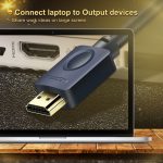 CABLETIME καλώδιο HDMI AV540-HE2G με Ethernet, 4K/60Hz, 18 Gbps, 1m, μπλε - Image 4
