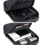 ARCTIC HUNTER τσάντα πλάτης B00529 με θήκη laptop 15.6", 22L, μαύρη - Image 2