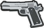 Barbaric Gun Patch, Βέλκρο