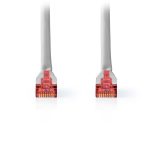 NEDIS CCGL85220GY10 Καλώδιο δικτύου CAT 6, S/FTP, 1.00m σε γκρι χρώμα.
