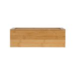 ESTIA ΚΟΥΤΙ ΑΠΟΘΗΚΕΥΣΗΣ ΒΑΜΒΟΟ 8 ΘΗΚΕΣ 31x19x9cm ΜΕ ΚΑΠΑΚΙ - Image 2
