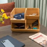 ESTIA ΚΟΥΤΙ ΟΡΓΑΝΩΣΗΣ BAMBOO ESSENTIALS 17.8x31x12.5cm - Image 6