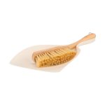ESTIA ΣΚΟΥΠΑ ΜΕ ΦΑΡΑΣΙ ΧΕΙΡΟΣ BAMBOO ESSENTIALS IVORY 36x23x8cm