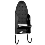 LIFE UPRIGHT BLACK Επιτοίχια βάση στήριξης σίδερου και σιδερώστρας