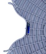 HOME USE βάση λευκών συσκευών HUH-0260 με ρόδες, ρυθμιζόμενη 70x90cm, έως 500kg, γκρι - Image 5