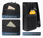 ARCTIC HUNTER τσάντα πλάτης B00811 με θήκη laptop 15.6", 16.5L, μαύρη - Image 4