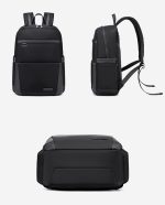 ARCTIC HUNTER τσάντα πλάτης B00811 με θήκη laptop 15.6", 16.5L, μαύρη - Image 9