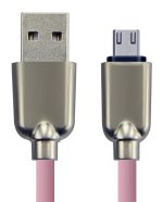 CABLETIME καλώδιο micro USB σε USB CT-PE32-ZFMC, 2A, 480Mbps, 1m, ροζ - Image 2