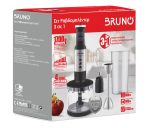 BRUNO ραβδομπλέντερ BRN-0250, 1700W Σετ 3 σε 1, ρυθμιζόμενη ταχύτητα, 4 λεπίδες, inox-μαύρο - Image 7