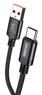 KAKUSIGA καλώδιο USB-C σε USB KSC-1000, 5A, 480Mbps, 3m, μαύρο